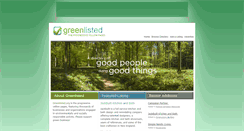 Desktop Screenshot of greenlisted.org